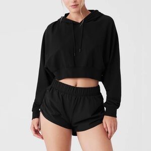 ALO Yoga Black Pullover Sweater